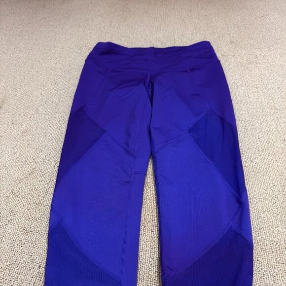 Athleta Leggings Purple Cropped Skinny Leg Women’s Size Small - Picture 6 of 11